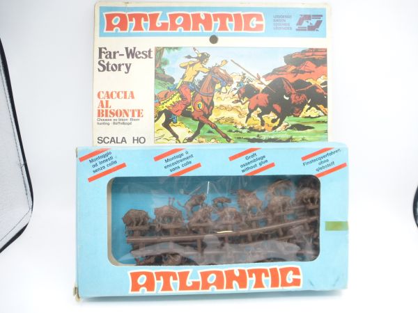 Atlantic 1:72 Far West Story, Caccia al Bisonte, no. 1061 - orig. packaging