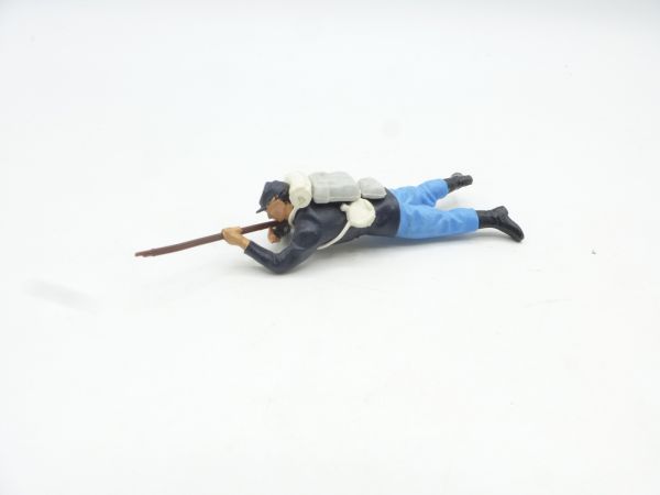Britains Swoppets Union Army soldier lying firing