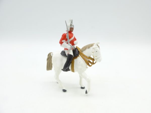 Britains Swoppets Life Guards: Officer with sabre on horseback
