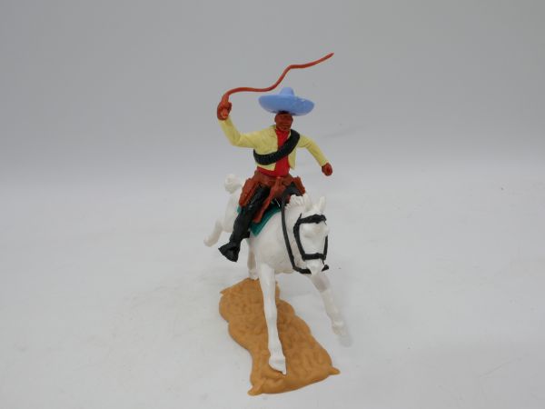 Timpo Toys Mexican on horseback with whip