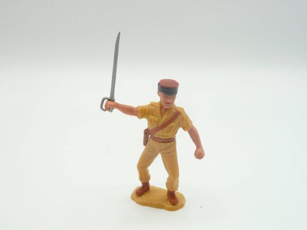 Timpo Toys Foreign Legionnaire standing, officer with sabre