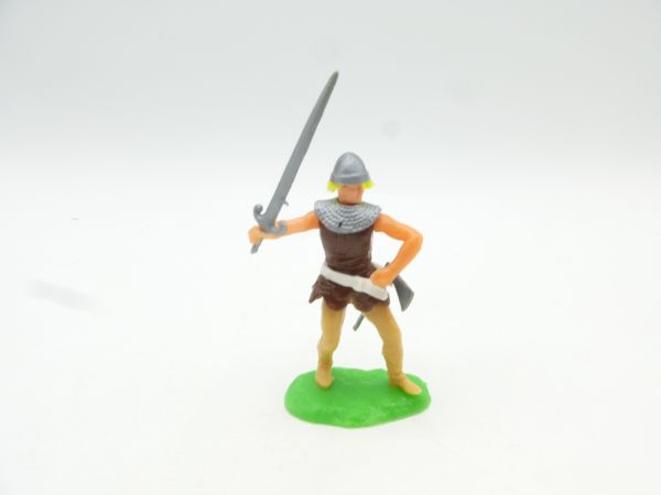 Elastolin 5,4 cm Norman standing with sword