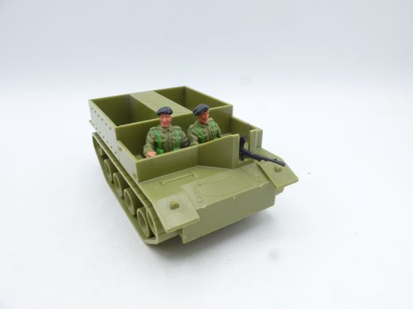 Timpo Toys Tank with Englishmen (black beret) - see photos