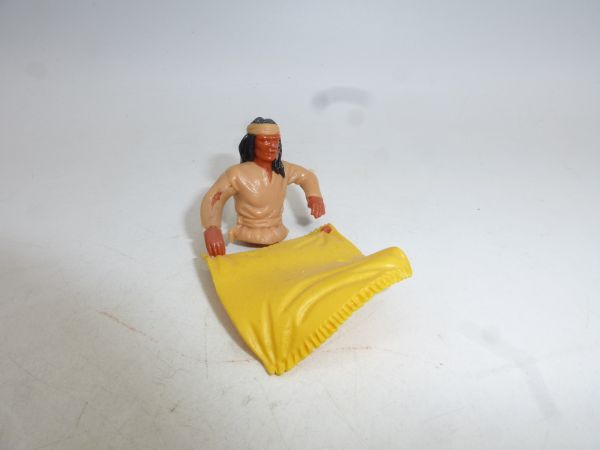 Timpo Toys Apachenoberteil (beige) mit gelber Decke
