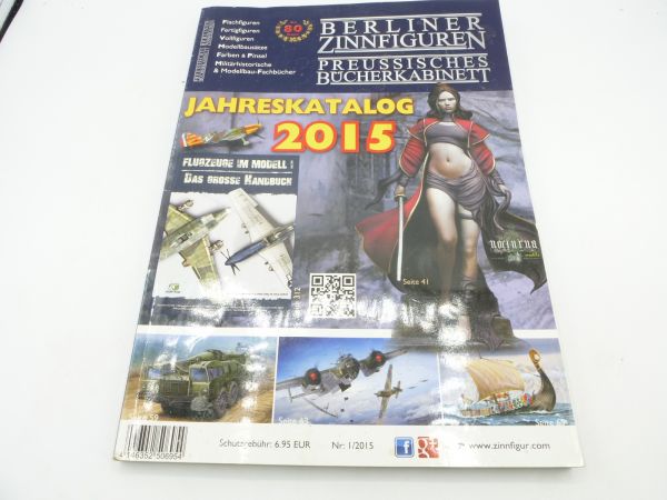 Berliner Zinnfiguren Jahreskatalog 2015, ca. 350 Seiten