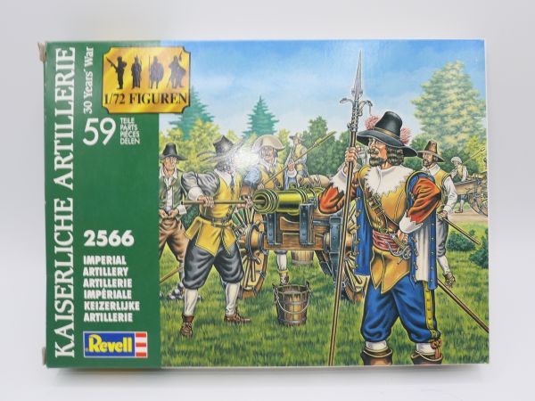 Revell 1:72 Imperial Artillery (30 Years War), No. 2566 - orig. packaging