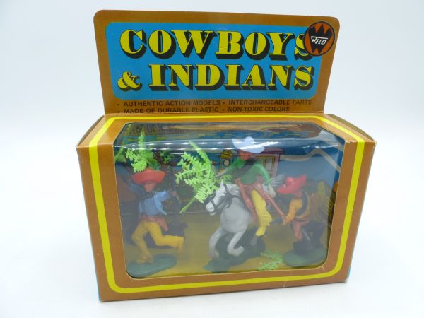 Wild West Blister Box with Mexicans + Accessories
