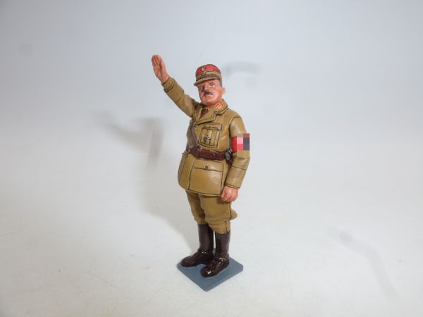 King & Country Private standard Adolf Hitler, officer saluting