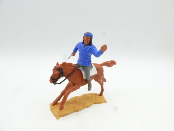 Timpo Toys Apache riding (medium blue) - lower part replica