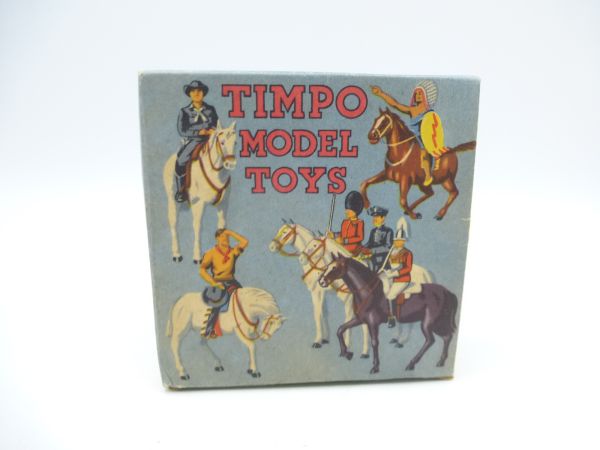 Timpo Toys Solid Indianer vorgehend mit Gewehr - tolle OVP, unbespielt