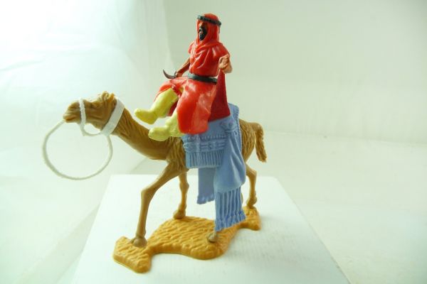 Timpo Toys Camel rider, red, inner pants light-yellow - top condition