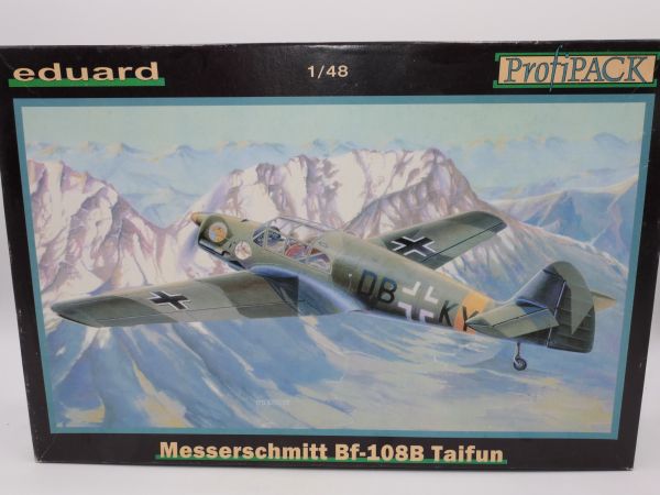 Eduard 1:48 Messerschmitt Bf-108B Taifun, Nr. 8053 - OVP, Top-Zustand