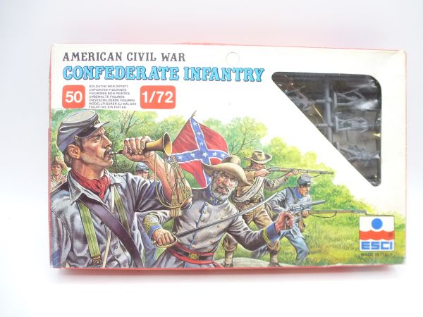 Esci 1:72 ACW: Confederate Army, No. 223 - orig. packaging, on cast