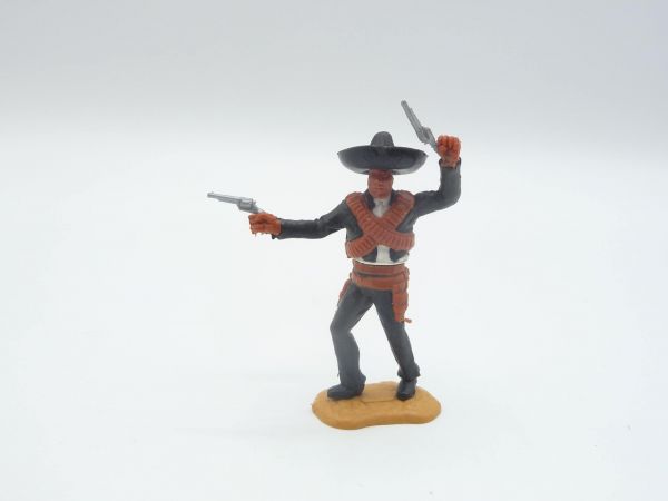 Timpo Toys Mexican standing, firing wild with 2 pistols - nice colour combination