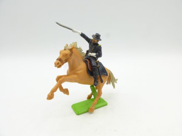 Britains Deetail Northern officer riding, storming with sabre