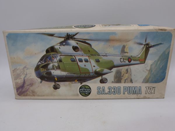 Airfix SA. 330 Puma, No. 3021-6 - orig. packaging, on cast