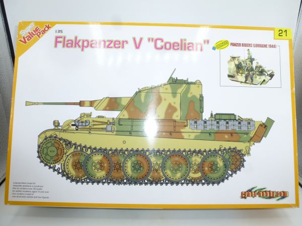 Dragon 1:35 Large box Flak tank V "Coelian" - orig. packaging, brand new