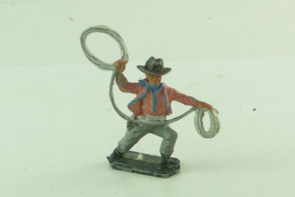 Crescent Cowboy with lasso