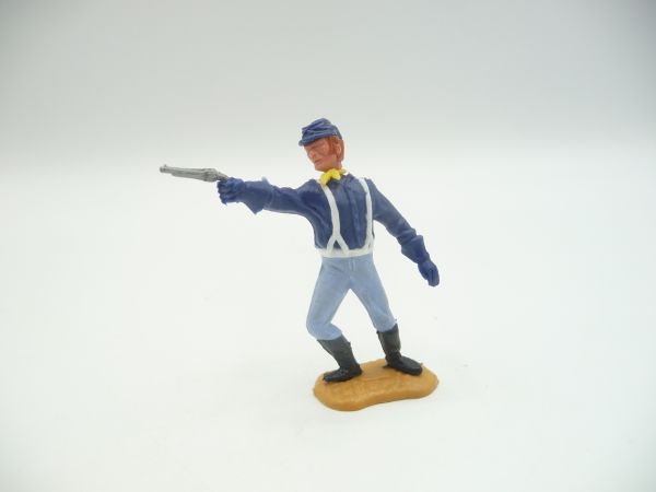 Timpo Toys Union Army Soldier 3. version (red hair) standing with pistol