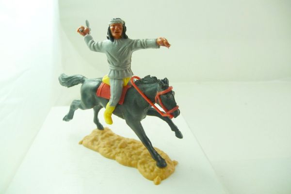 Timpo Toys Apache riding grey with Apache's trousers - top condition