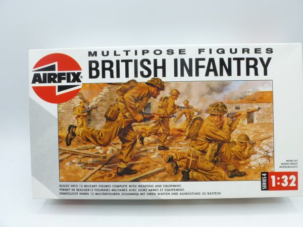 Airfix 1:32 British Infantry, No. 4585 - OPV, figures on cast