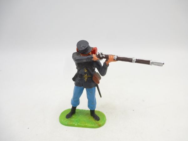 Elastolin 7 cm Union Army Soldier, standing shooting, No. 9178
