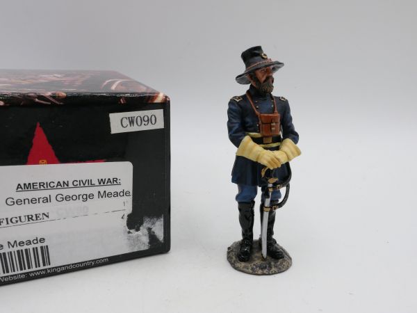 King & Country ACW General George Meade, No. CW90 - orig. packaging