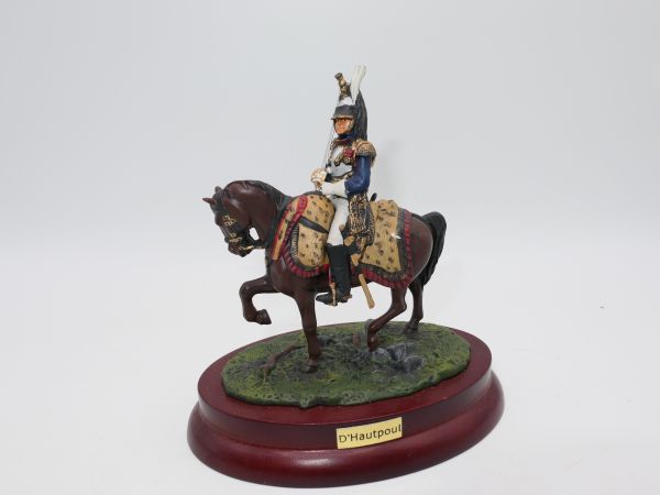 De Agostini Waterloo series generals on base: D'Hautpoul on horseback