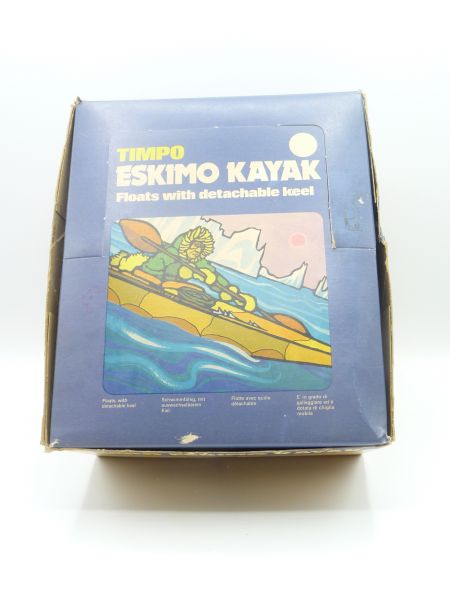 Timpo Toys Empty box for Eskimo kayaks (incl. interior layout)