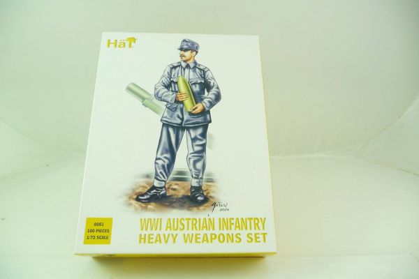 HäT 1:72 WW I Austrian Infantry Heavy Weapons Set, Nr. 8081 - OVP, am Guss