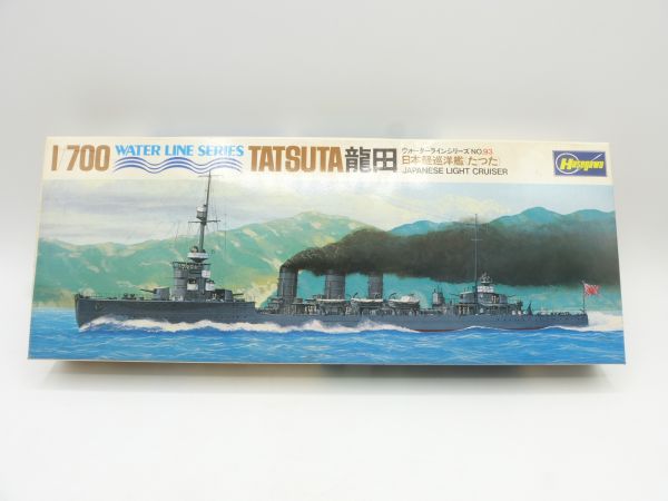 Hasegawa 1:700 Waterline Series: Jap. light cruiser TATSUTA, No. 93