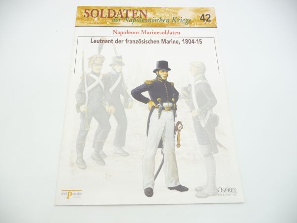 del Prado Bestimmungsheft Nr. 42 Leutnant der französischen Marine 1804-15
