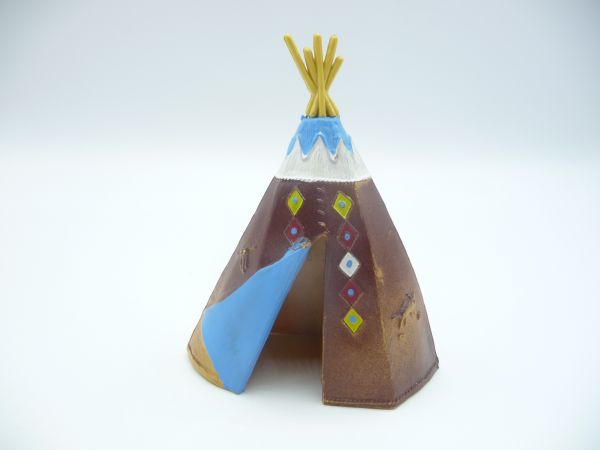Britains Deetail Indian tipi (blue entrance)