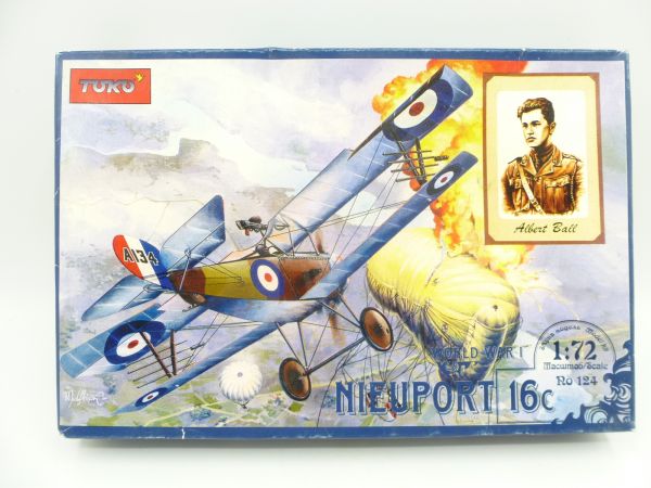 TOKO 1:72 WW I "Nieuport 16c", No. 124 - orig. packaging