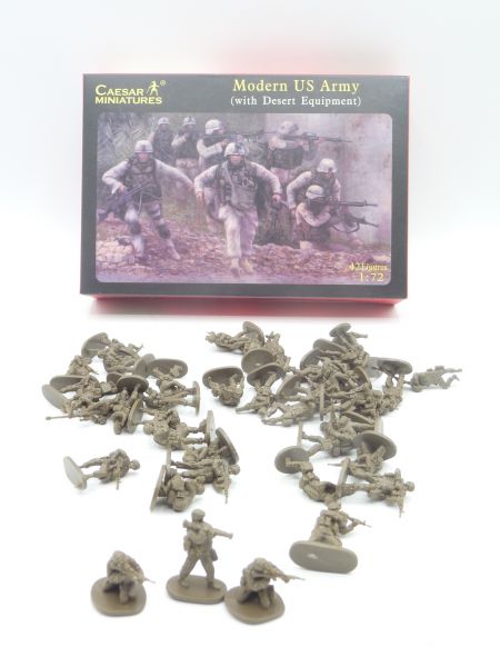 Caesar Miniatures 1:72 Modern US-Army History 030 - OVP, Figuren komplett (42)