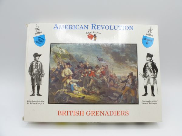 A call to Arms 1:32 American Revolution: British Grenadiers, Series 8 - OVP