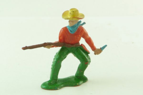 Crescent Cowboy with rifle and knife - very good condition
