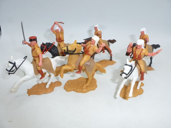 Timpo Toys Foreign legionnaires riding (6 figures) incl. officer
