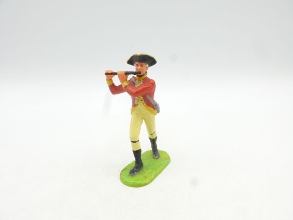 Elastolin 7 cm British Grenadiers: piper marching, No. 9135