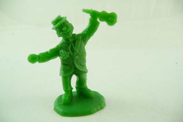 Domplast Manurba Clown mit Geige, grün