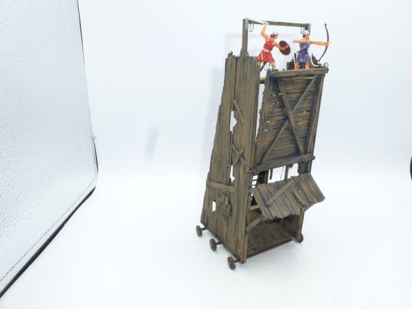 Belagerungsturm (ohne Figuren) - Umbau aus Leichtholz