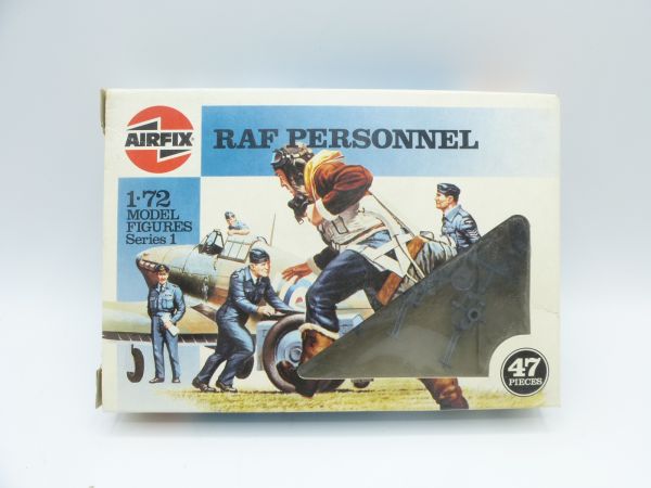 Airfix 1:72 RAF Personnel, No. 1747 - orig. packaging, parts on cast