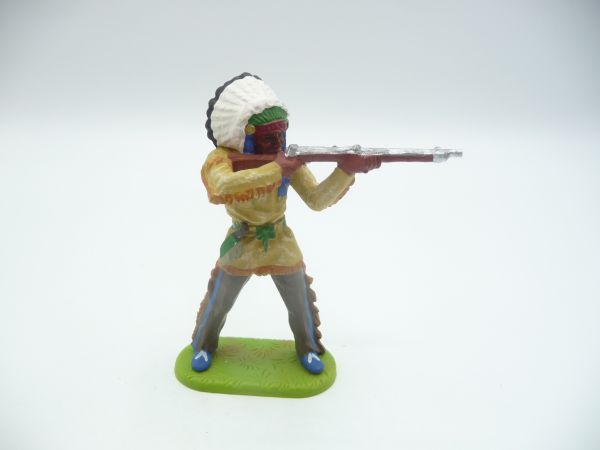Preiser 7 cm Indianer stehend schießend, Nr. 6840