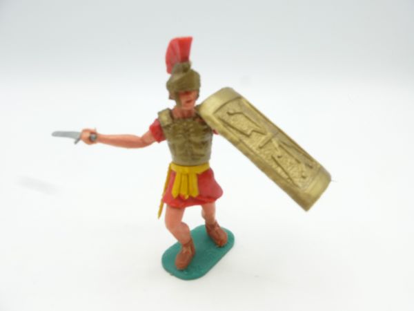 Timpo Toys Römer mit Kurzschwert + Schild, rot - Schildschlaufen ok