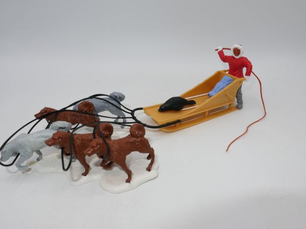 Timpo Toys Eskimo dog sled - brand new