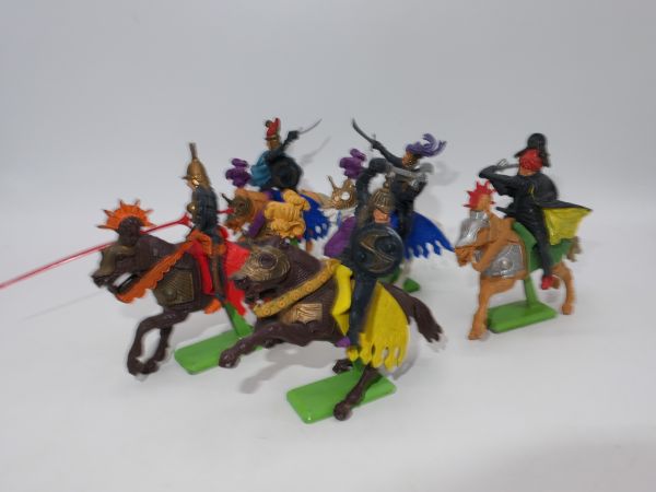 Britains Deetail Group of Saracen riders (5 figures)