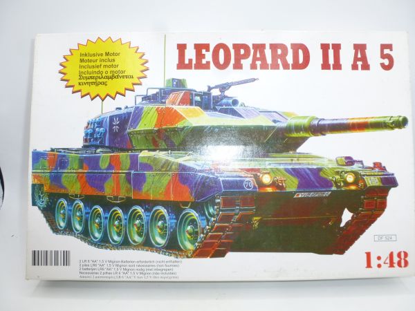 Belmonte 1:48 Panzer Leopard II A5 inkl. Motor, Nr. DF 524 - OVP