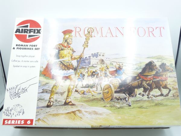 Airfix 1:72 Roman Fort, Series 6, Nr. 6705, Snap-together Playset - OVP