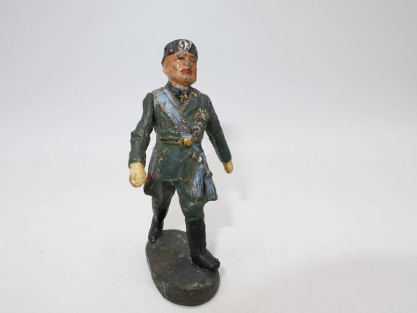 Elastolin compound Benito Mussolini standing, with movable arm