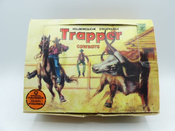 Elastolin 5,4 cm Bulk box (empty box) for trappers/cowboys, No. 7343